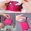Zipper Outdoor Organizer Waterproof Ultralight Travel Cosmetic Bag Large Capacity Portable Coin Purse For Camping Hiking