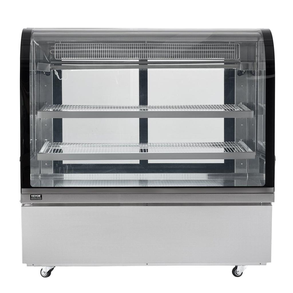 Refrigerated Display Case Bakery Display Fridge Case 18 Cu ft/505L 2-Tier