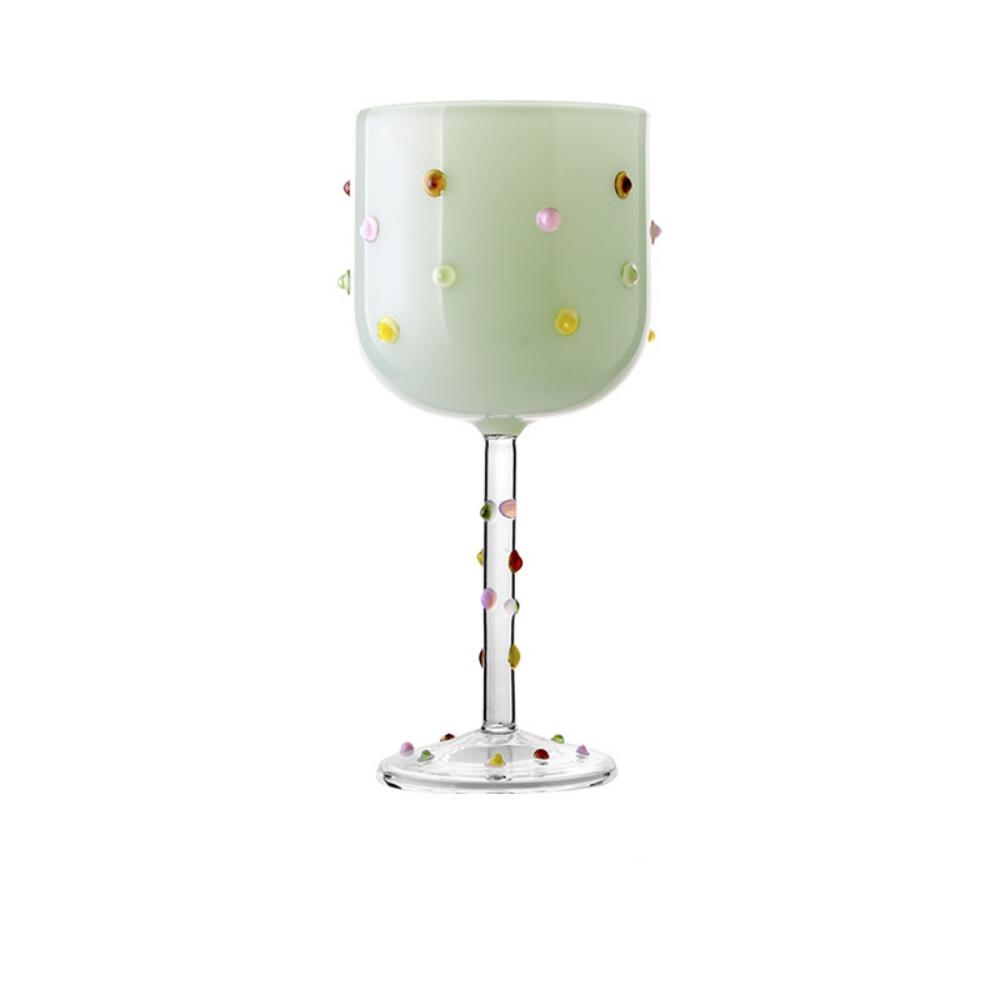 Bunte Süßigkeiten-Glas-Weingläser Kreativ Ästhetisch Champagner Dekorativ Kokett Behälter für Hochzeit Geburtstag