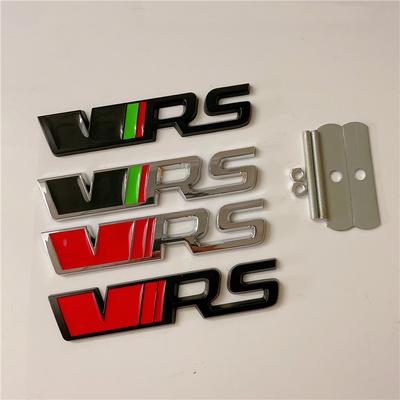AAAIY1 3D Metal Car Sticker Emblem Badge Decals Decoration  for VRS Octavia 1 2 3 Rapid Kodiaq Karoq Fabia Kamiq Superb Accessory