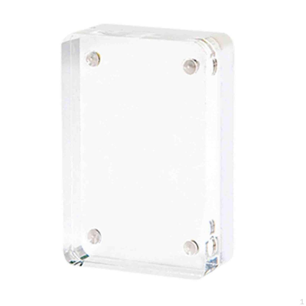 Goo Card DIY Mini Photocard Holder Stand Pendant Ornament Idol Decals Photo Frame for Desktop Fridge