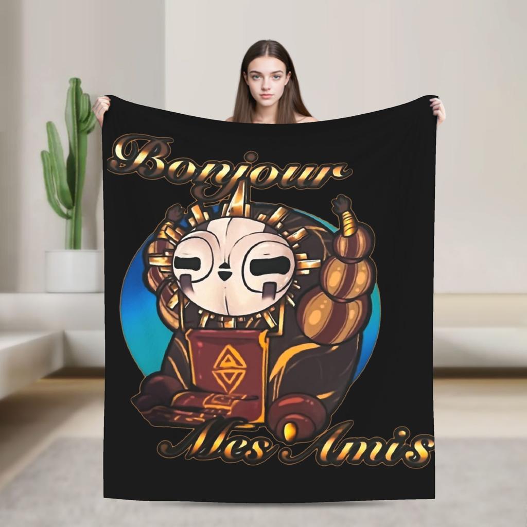 Esquie and rock friends Expedition 33 Blankets  Travel Flannel Throw Blanket For Home Decor Soft Custom Quality Bedspread