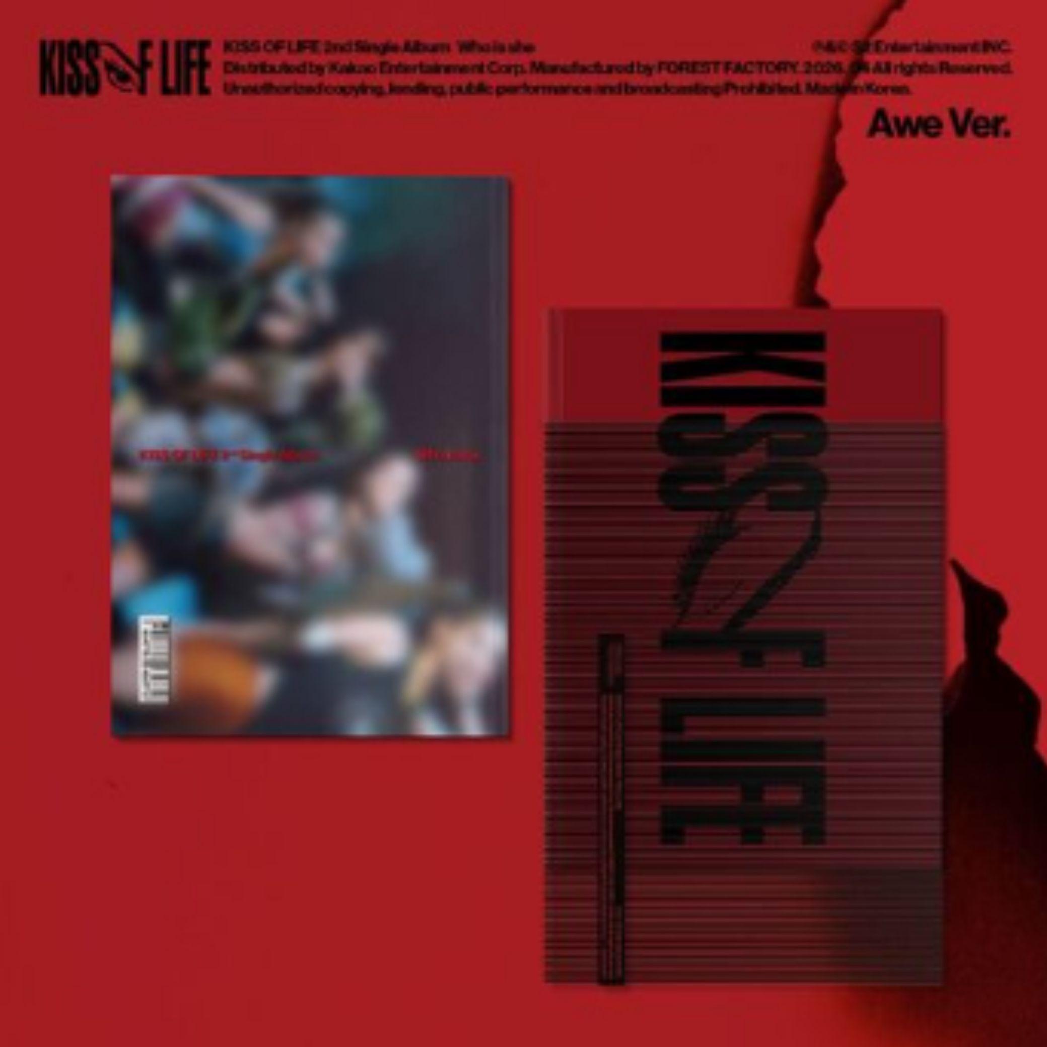 [ПРЕДЗАКАЗ] KISS OF LIFE – Второй сингл-альбом [Who is she] (Версия «Благоговение») KISS OF LIFE [Who is she] (Awe Ver.)