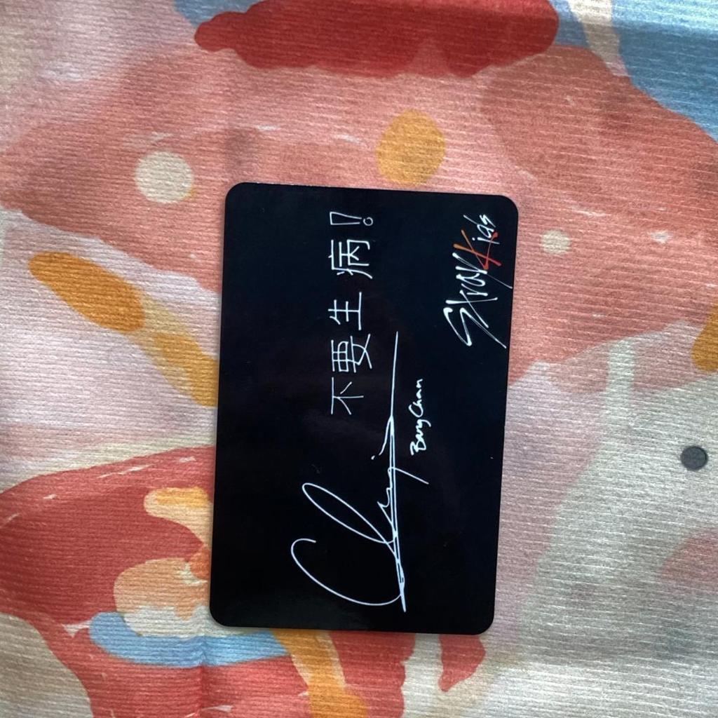 [USED] Stray Kids Taiwan Edition "I am you" Bonus Bang Chan Stray Kids Trading Card
