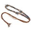 Ethnic Style Waist Decoration Bohemian Women's Belt with Dress Wax Rope Butterfly Women's Belt