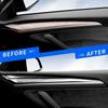 Gloss Carbon Fiber Inner Door Panel Strip Trim Cover for Tesla Model 3 Y 21-23