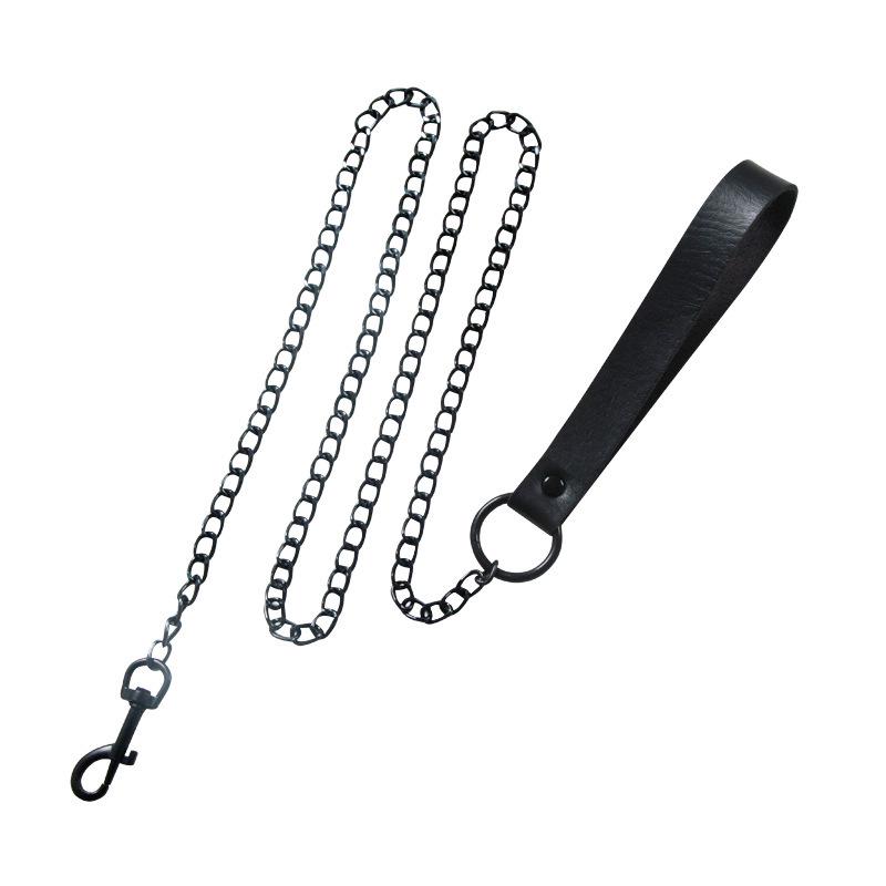 Big Bell PU Leather Harajuku Maid Style Hip Hop Choker Necklace