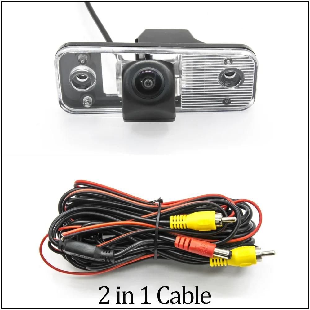 Owtosin HD 1280*720 Камера заднего вида «Рыбий глаз» для Hyundai Santa Fe (CM) Внедорожник 2005-2012 Автомобиль Транспортное средство Аксессуары для заднего парковочного места Camera Only