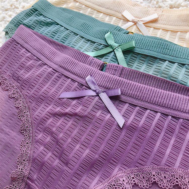 Erotic Panties Lace Hollow Out Panties Sexy Transparent Underwear Low Rise Girls Intimates Lingerie