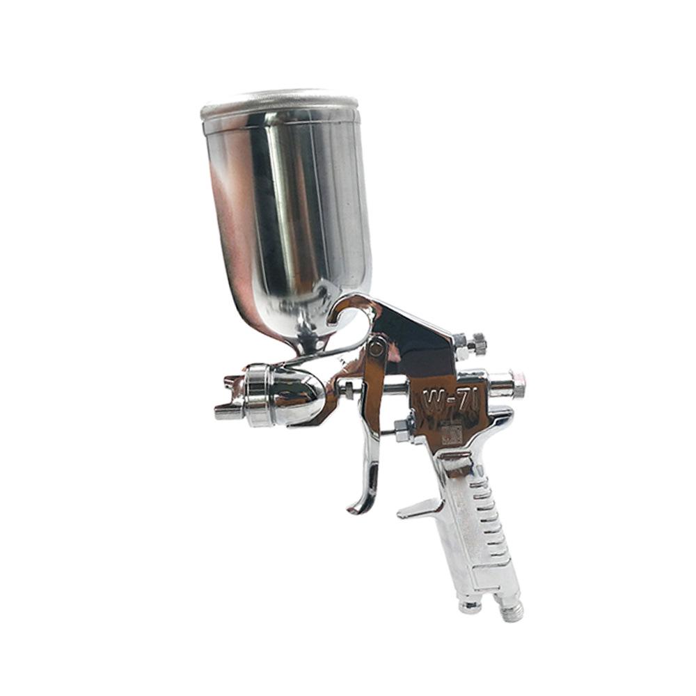 W-71 High Atomization Spray Gun for Sheet Metal, Automotive, Furniture, and Woodworking with Latex and Oil Paint Compatibility.