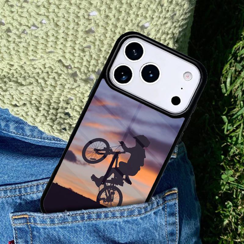 Sports Bike Cycle Phone Case For iPhone 17 AIR 16 Pro Max 15 14 Pro 11 12 13 Shockproof Silicone Cover