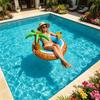 120cm Adult Inflatable Water Float, Suitable For Vacations, Parties Swimming Ring, And Swimming Pool Chair