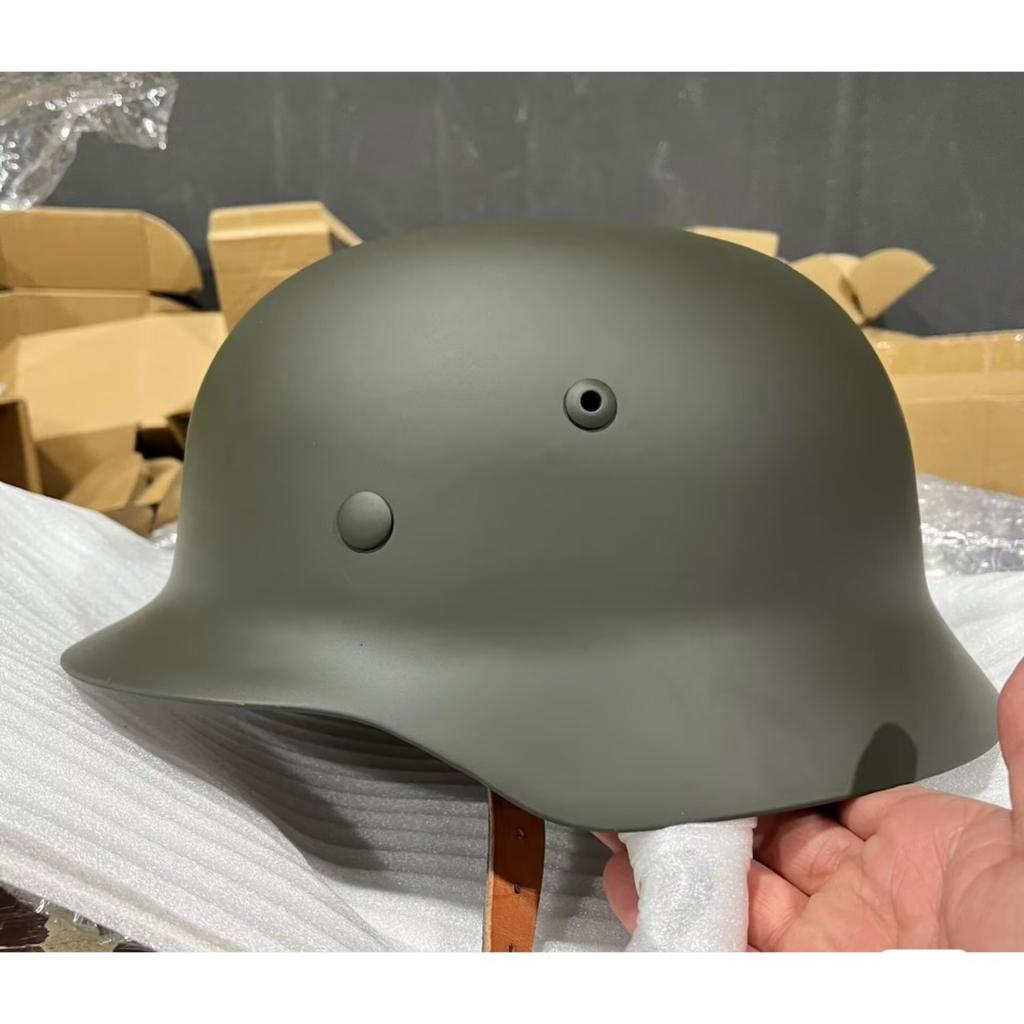 German M35 Steel Helmet M40 Helmet Type Locomotive Riding Military Fans Harley Retro Film and Television Props