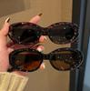 New Retro Y2K Style Oval Sunglasses Women Cat Eye Sun Glasses Fashion Colorful Mirror Goggles UV400 Men Classic Eyewear
