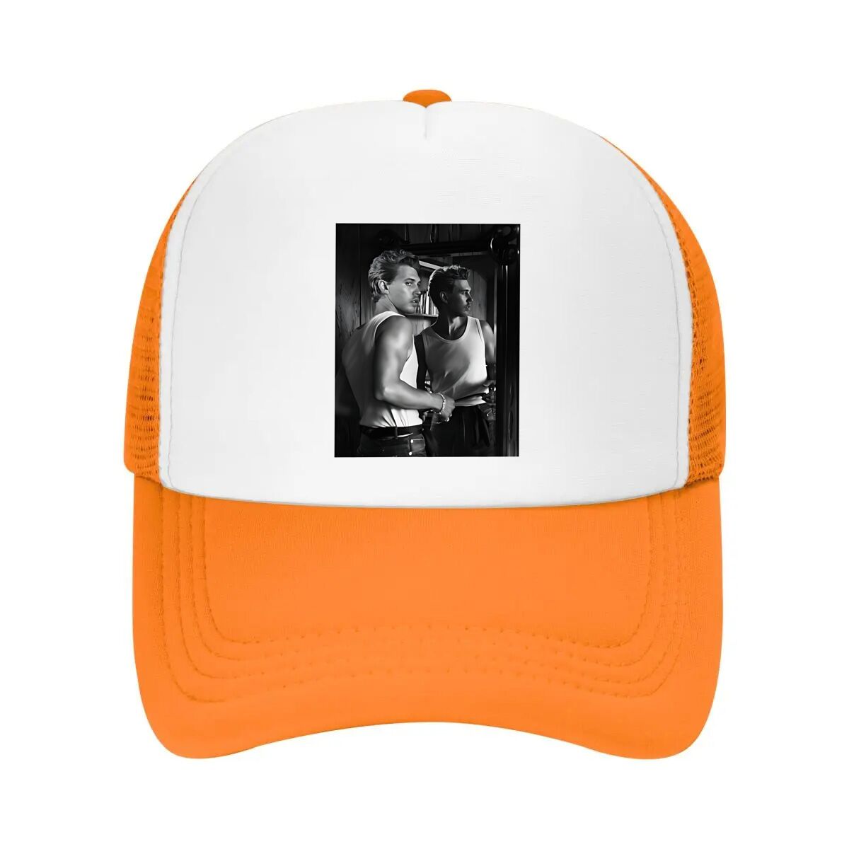

Austin butler in the mirror Design Mesh Baseball Cap Casual Hat Outdoor For Womens Unisex FeUnisex One Size