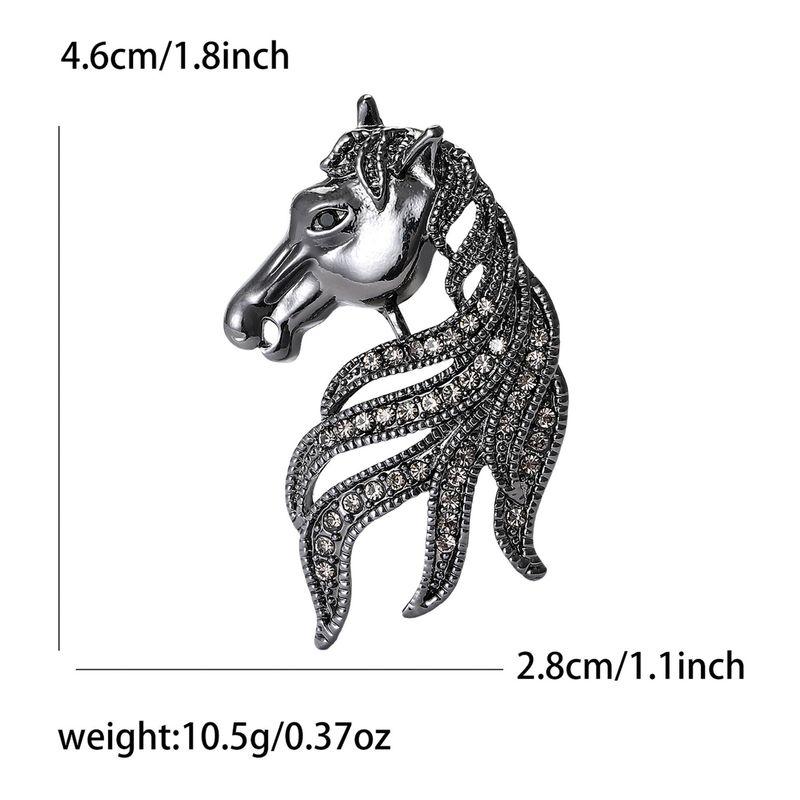 Get Rich Immediately," European and American Fashion, Twelve Zodiac Horse Pins, Accessories, Personalized Brooch with the Meaning of Immediate Success