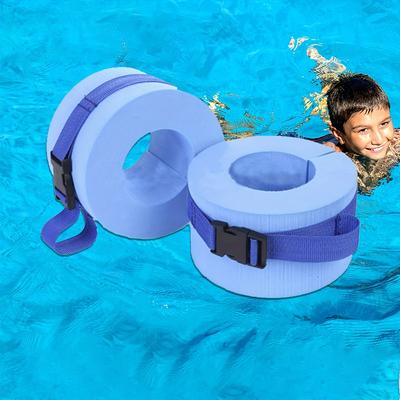 1pair Swimming Leg Straps, Thickened Foam Floating Ring, With Quick Release Buckle, Suitable For Outdoor Beach Pool Swimming Fitness Training