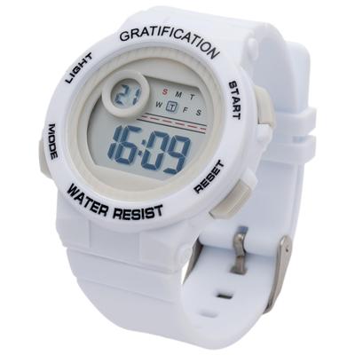Digital Watch 3 ATM Waterproof WP Dain White [Fieldwork] Women's YM122-1