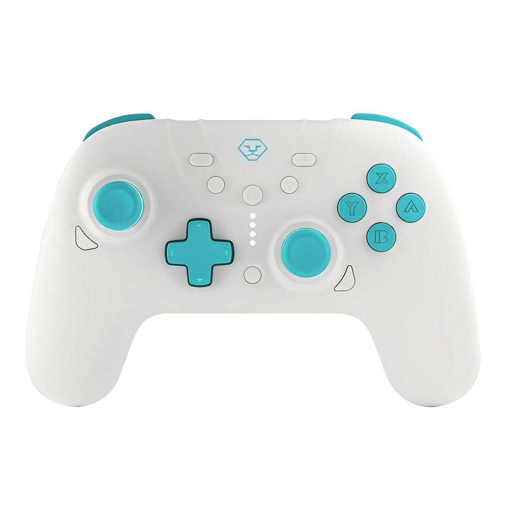 Latest Model Switch Wireless Pro Controller with Bluetooth Back Macro Turbo Gyro HD and 800mAh Compatible with Switch and Includes Japanese