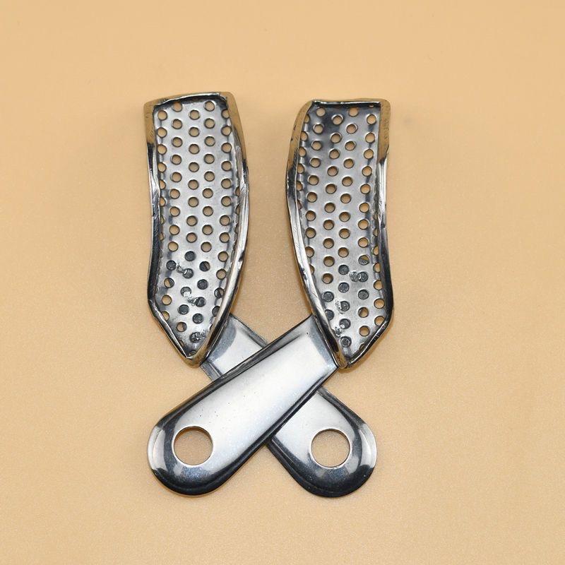 Impression Teeth Tray Autoklaverbar tannlegeverktøy i rustfritt stål 6stk/sett