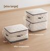Large Pvc Quilt Storage Bag With Compression Design For Bedroom Organizing