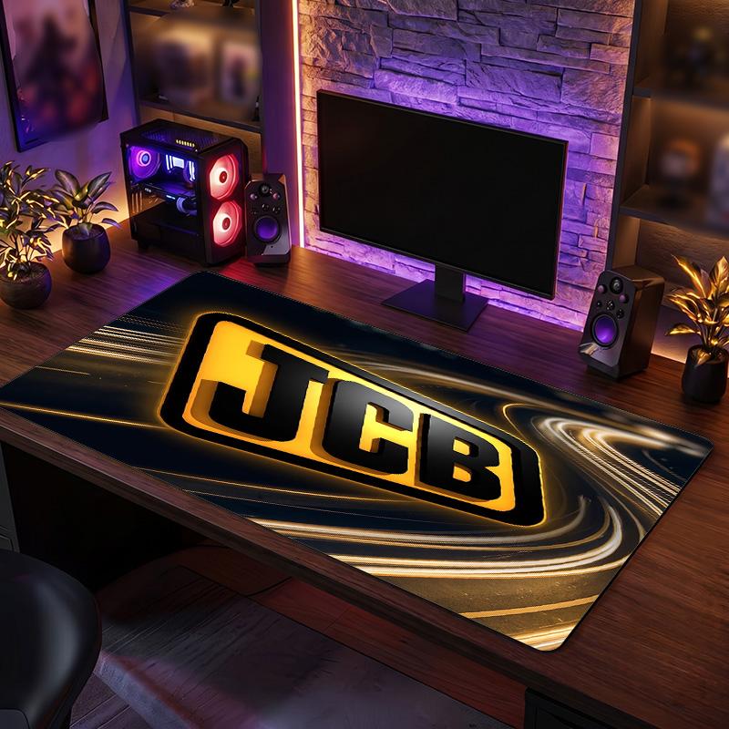 JCB Print Large Mouse Pad Smooth Surface Anti?Slip Desk Mat For Gaming Office Laptop Decoration