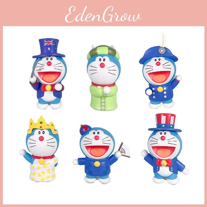 Doraemon Collectible Figure Series Pvc Toy With Assembly For Desk Decor And Gift