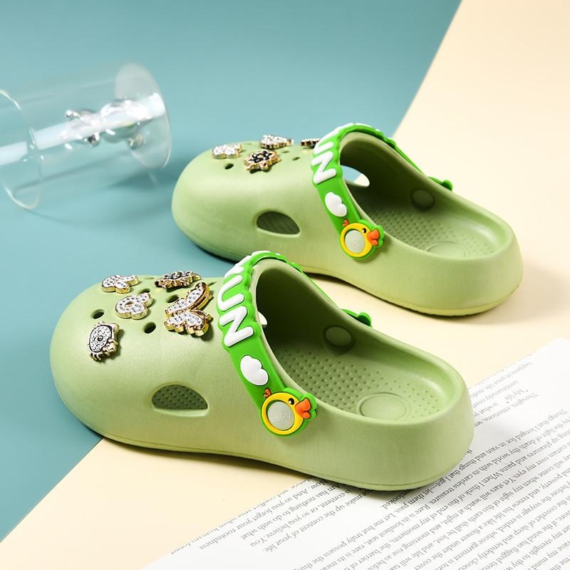 

Стильные детские летние слипоны с полым дизайном, разных цветов и размеров 39/40 светло-зеленый