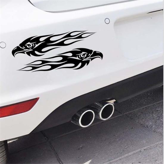 1 Pair Eagle Car Styling Eye Auto Vehicle Sticker Body Window Decals Decoration