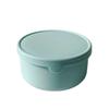 New Silicone Salad Dressing Box 250ml 700ml BPA Free Snack Container Leakproof Lids Non-stick Lunch Boxes For Children