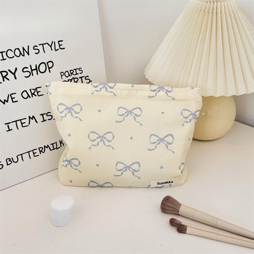 

Korean Travel Cosmetic Bag Portable Makeup Storage Bag Purses Women Large Capacity Zipper Make Up Organizer Storage Clutch