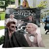 Good Omens Film Gedruckte Decke Kinder Warme Decke Flanell Weiche Bequeme Decke Haus Reise Decke Geburtstagsgeschenk