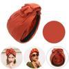 Damen Vintage Turbanhut Mode Damen Bandana Stirnband Damen Haarabdeckung Kappe Damen Kopfwickel Muslimisches Kopftuch Mütze