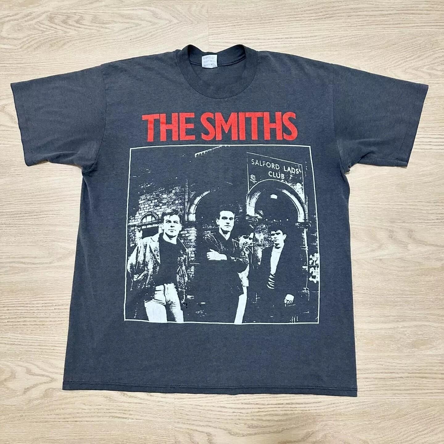 The Smiths Band 90 s Salford Lads Club Black Unisex Tshirt Reprint S-5XL XL