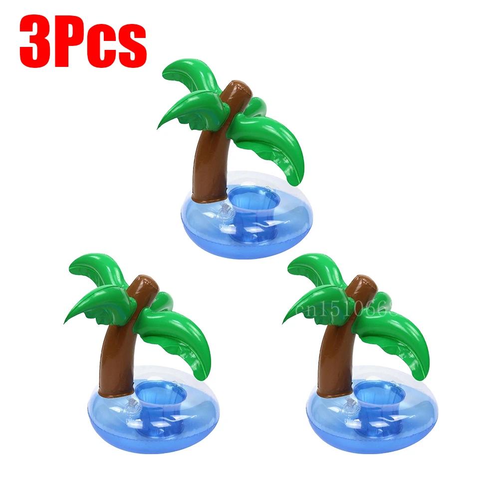 1-5 Stücke Schwimmender Becher Aufblasbarer Flamingo Getränkebecherhalter Pool Float Bar Untersetzer Schwimmhilfen Rosa Spielzeug Getränkehalter