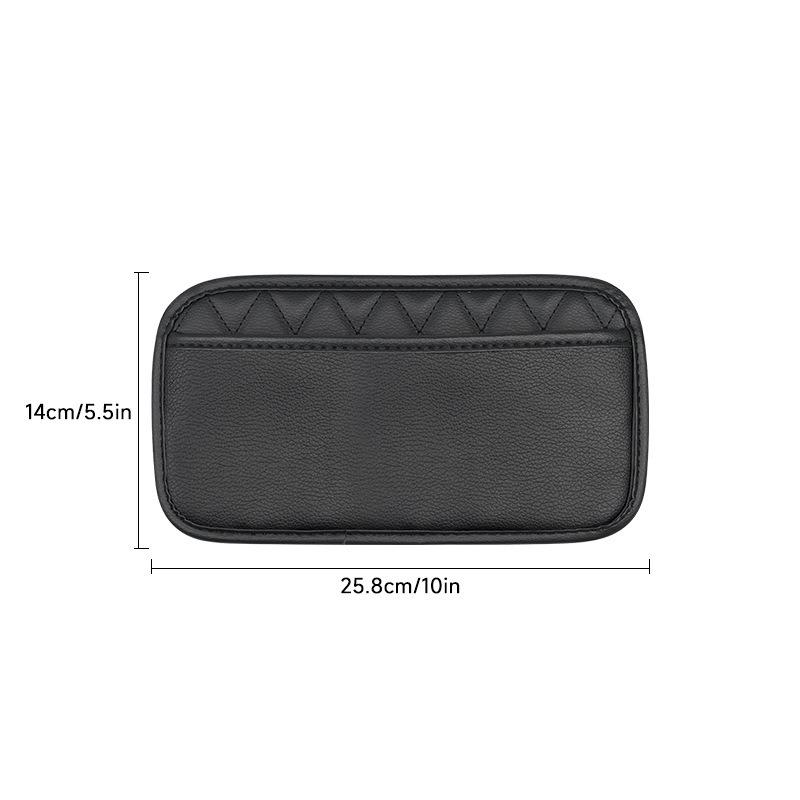 Car Storage Box Stick Console Seat Seam Tidying Kit for Phone Purse Card Sticky Pouch Purse Car Interior Accessories Storage Bag