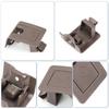 Car Rear Seat Child Restraint Safety Belt Buckle Hook ISOFIX Cover For Lexus ES200 ES350 ES300H ES260