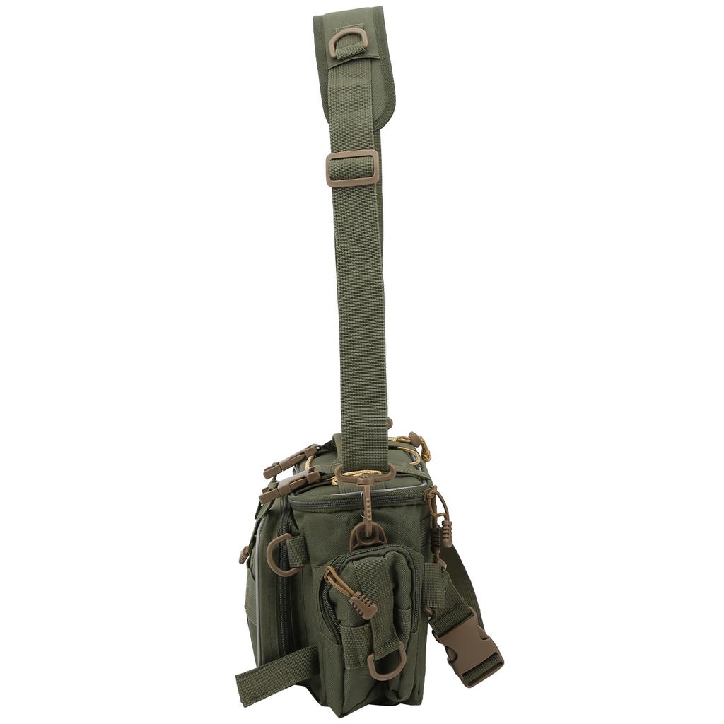 Multifunctional Polyester Waterproof Fishing Bag Composite Shaping Toolkit Tool Bagarmy Green