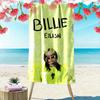 Billie Eilish Beach Towel, Large Soft Quick Dry Towel for Beach Camping Swimming
