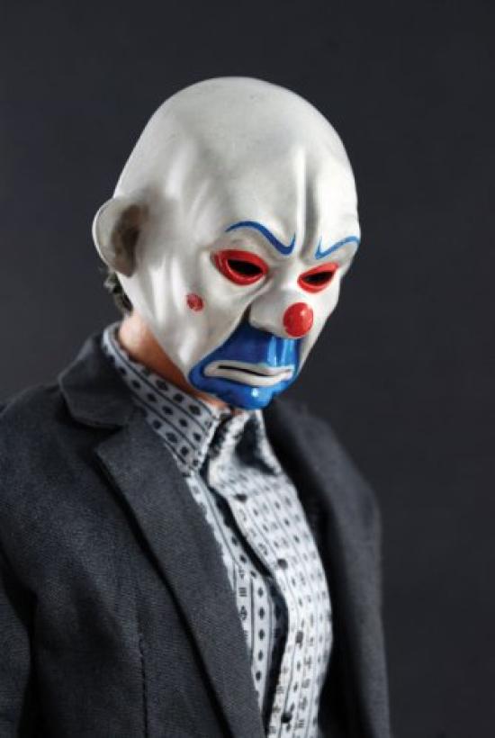 Movie Masterpiece The Dark Knight Scale Figure Joker 1/6 (Bank Robber)