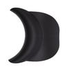 Shampoo Bowl Neck Rest with Suction Cup Soft Silicone Hair Salon Shampoo Sink Neck Cushion Black