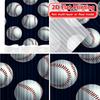 2D Flat Printing  2pcs Baseball Cascade Popular Contemporary Curtains Polyester Curtains Decorations Perfect for Study   Living
