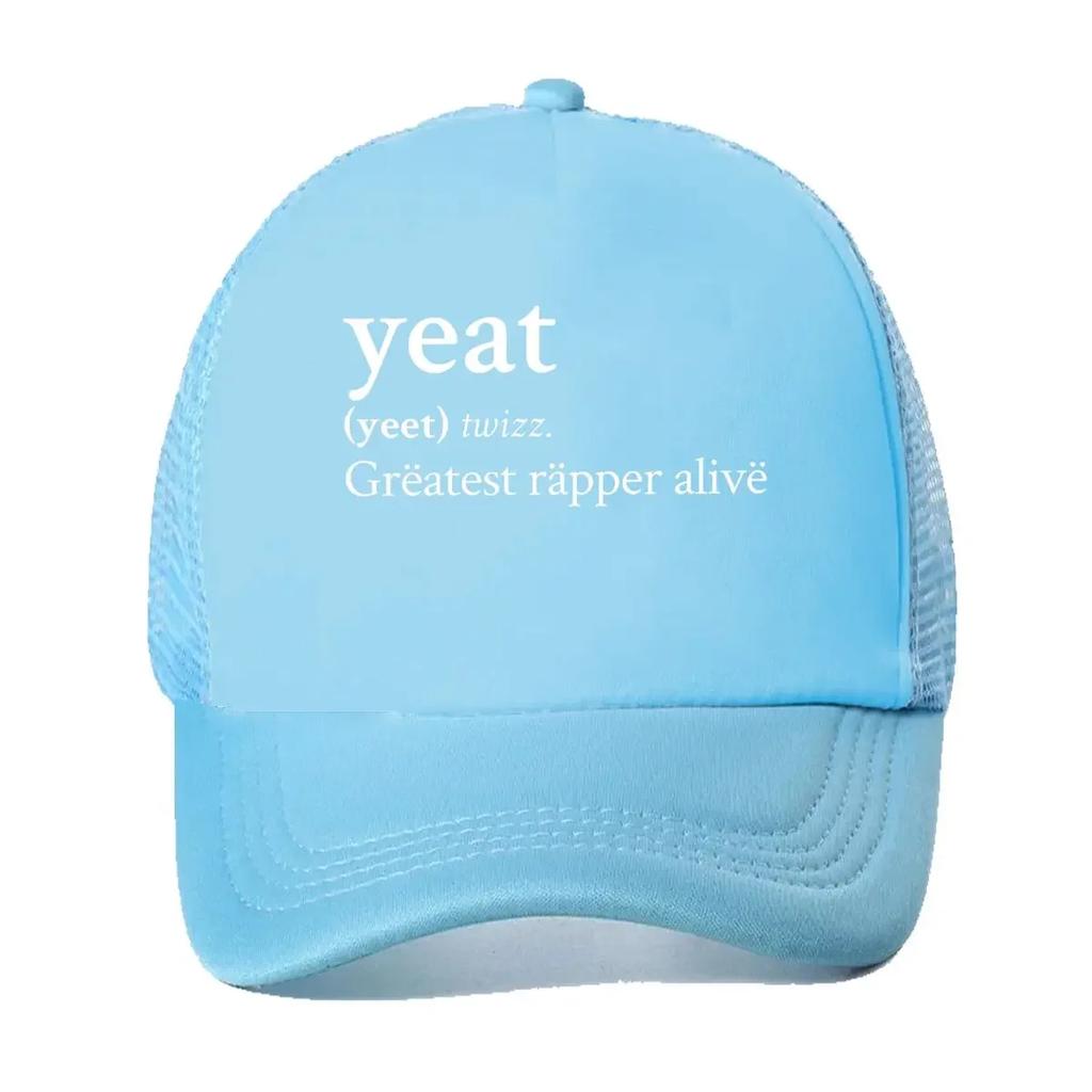 Yeat Rapper Music Fan Art Design Mesh Baseball Cap