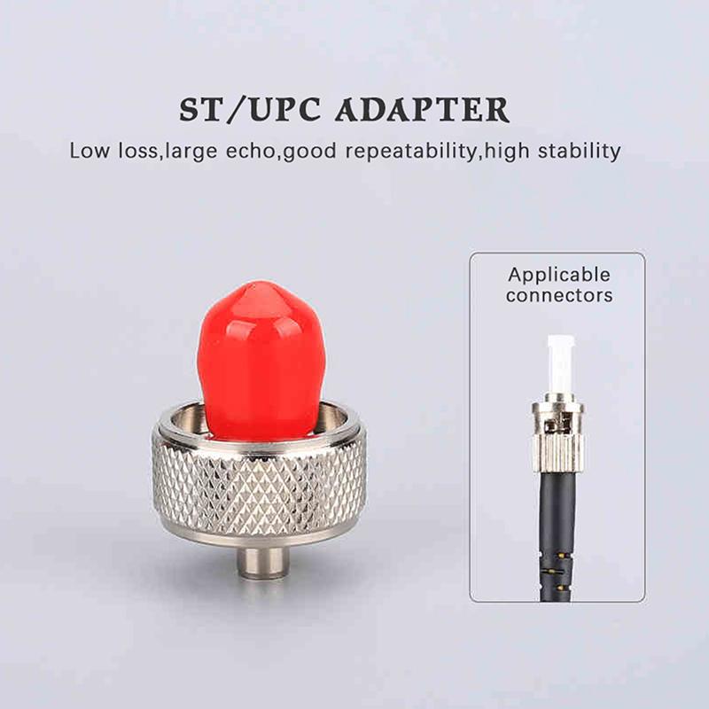 Otdr Transfer Connector Fc St Sc Lc Apc Adaptor Otdr Fiber Optic Connector For Optical Time Domain Reflectometer Fiber Parts