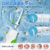 IGYLAR Y205N Cordless Rechargeable Oral Irrigator Jet Washer with 5 PSI Water Pressure 300ML IPX7 4 Replacement and a Portable Storage Pouch Modes,