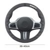 Car Steering Wheel Cover For Suzuki Jimny Swift Grand Vitara Ignis Alto Baleno SX4 Samurai S-Cross Celerio Ertiga Ciaz Equator