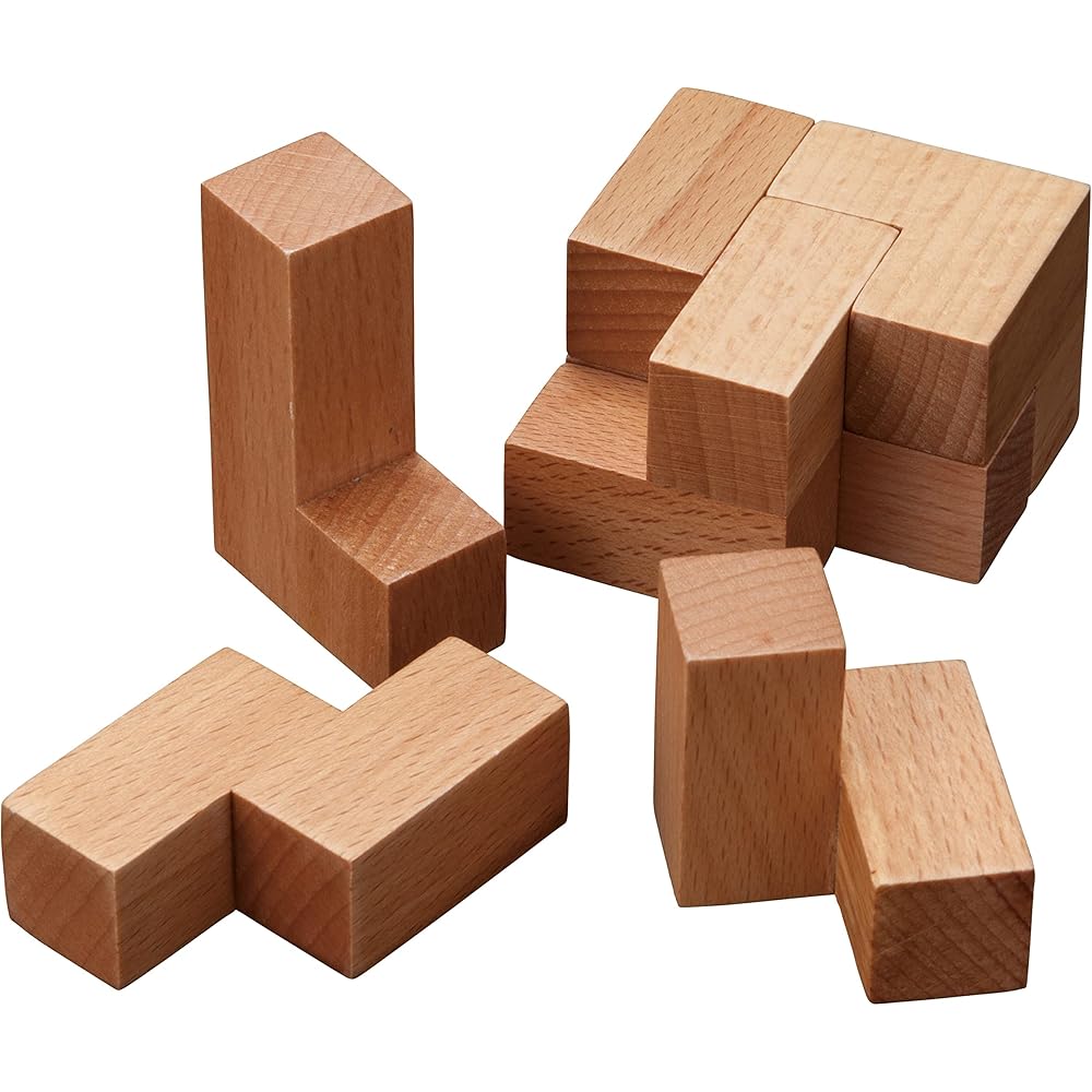 Hanayama Puzzle Exercise Soma Cube Age 6+ Educational Toy