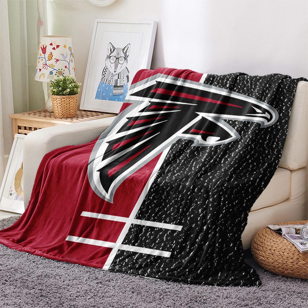 Atlanta Falcons Print Flannel Blanket, High quality Comfortable for All Seasons, Home Decor, Warmth and Comfort, Perfect for Christmas Gifts
