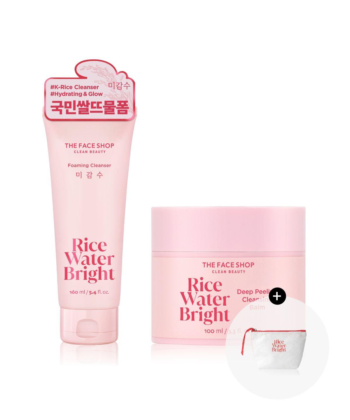 The Face Shop Migamsu Bright Deep Peeling Cleansing Balm 100ml + Migamsu Bright Cleansing Foam 160ml