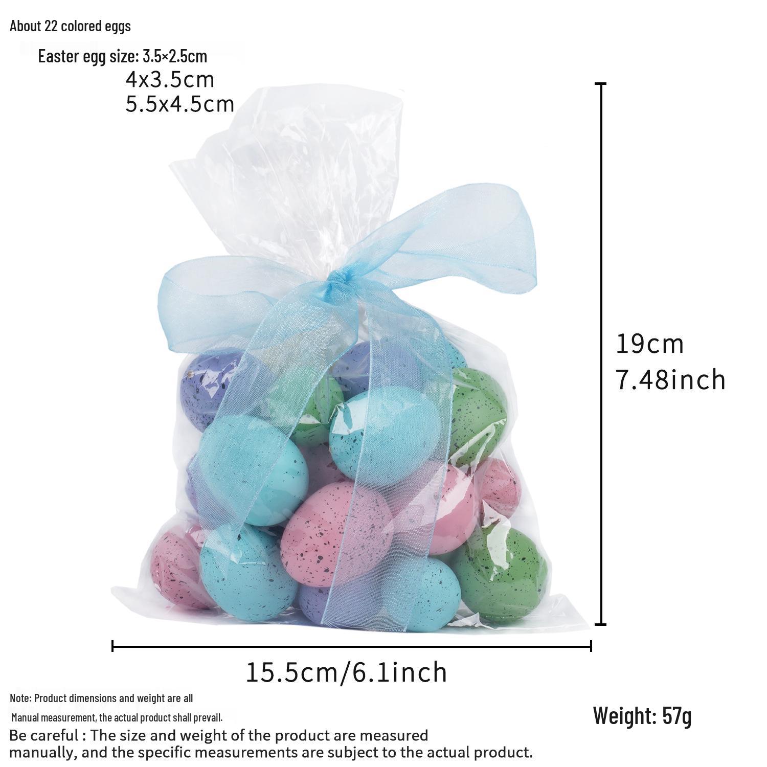 Spring Butterfly Metal Easter Egg Vine Wreath - Creative Home Decoration